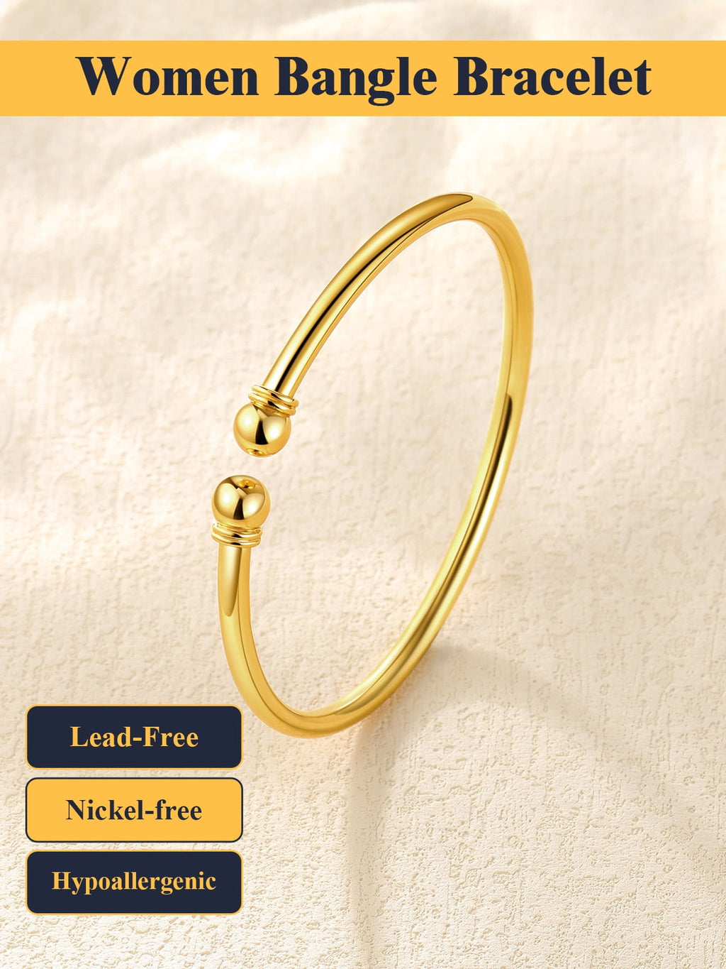 Twisted Bracelet for Women Open Bracelet Jewelry Solid Cuff Bangle