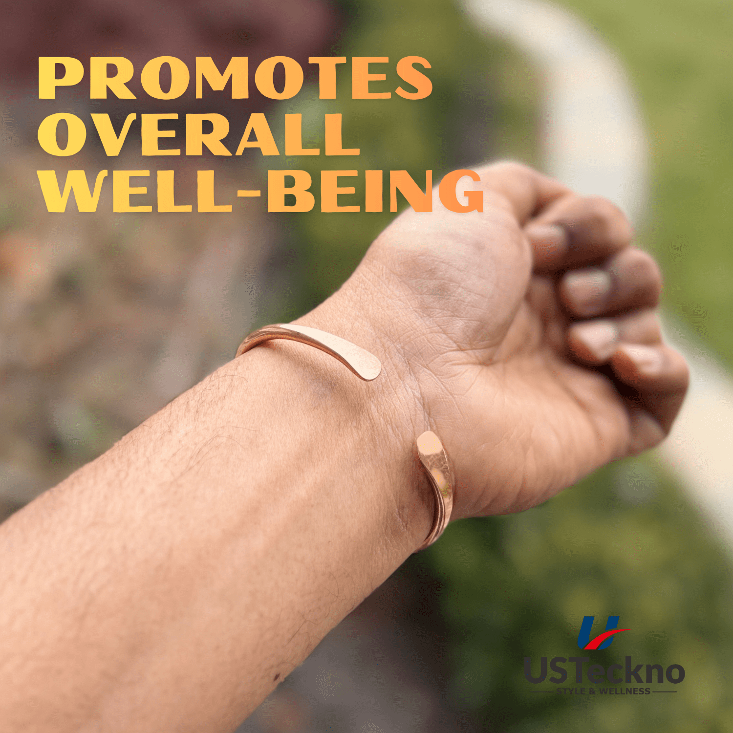 Hand Forged Unisex 100% Copper Bracelet. Made with Solid High Gauge Copper and Health benefits. Enhance your well-being in style!