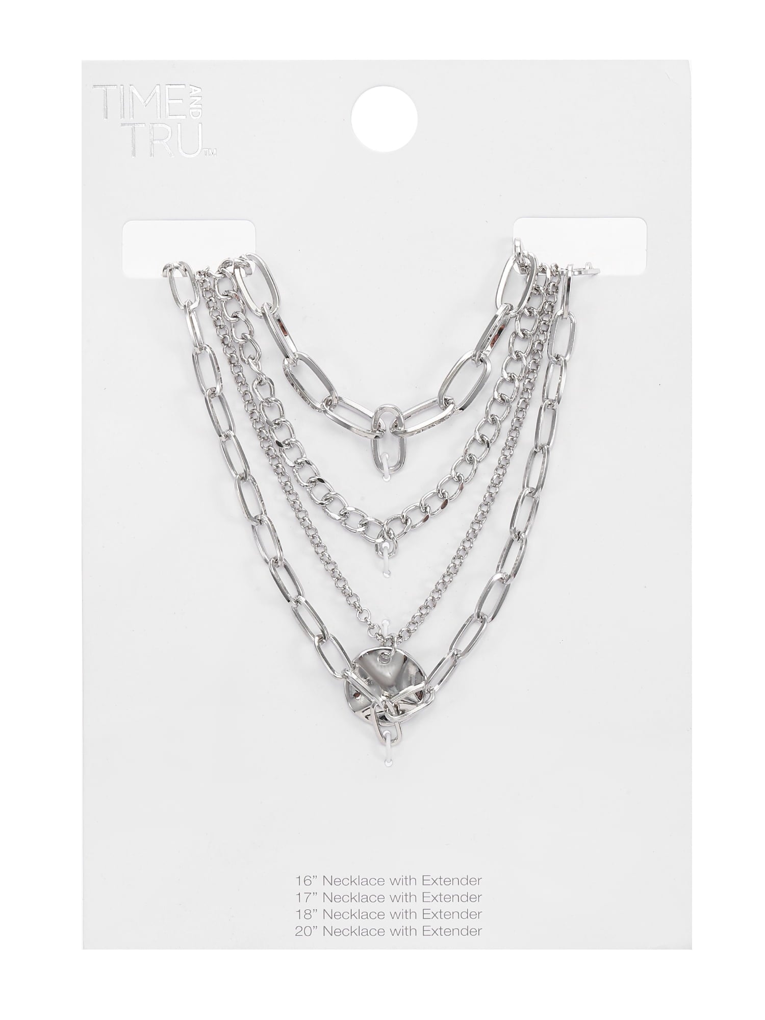 4 Piece Pendant Necklace Set