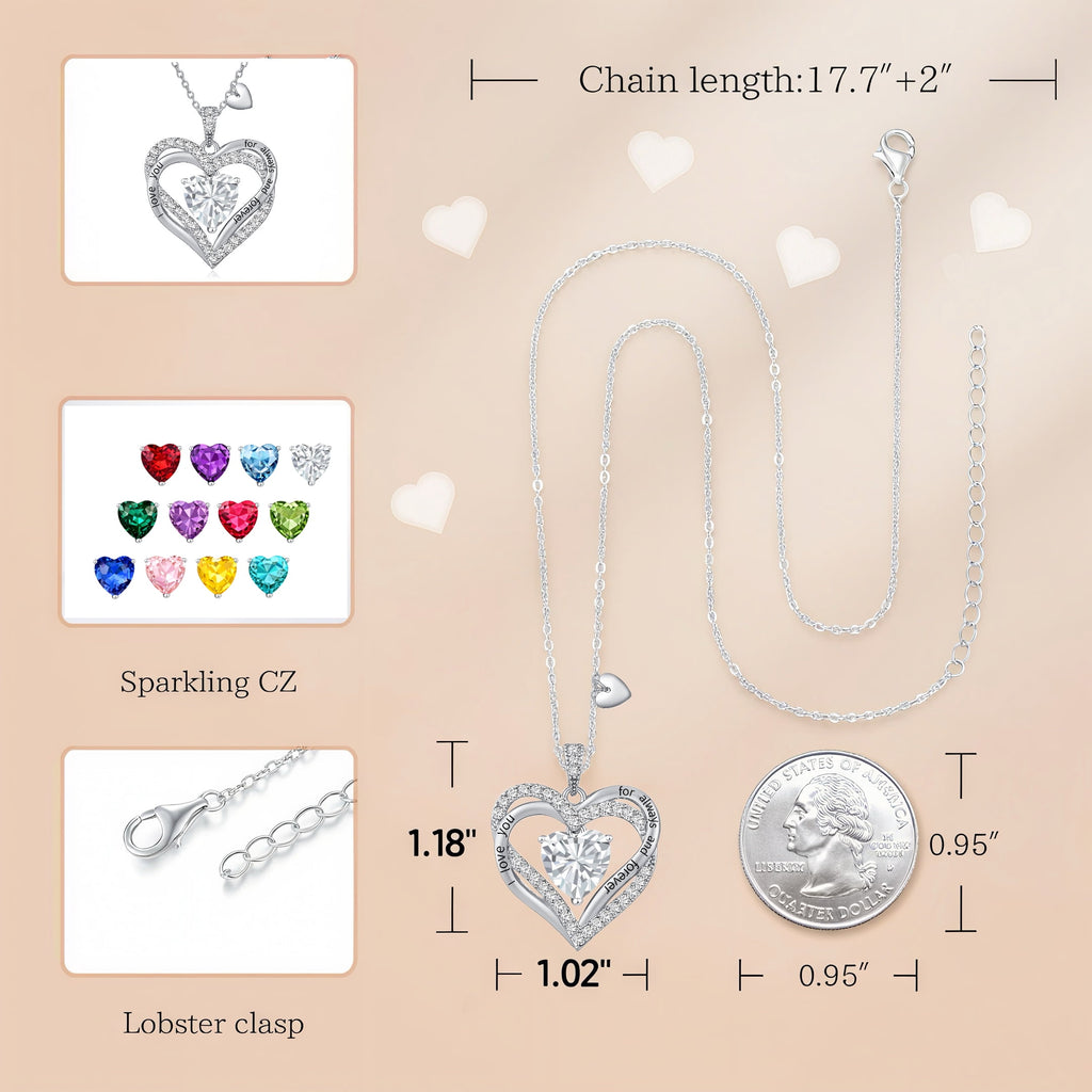 Pendant Necklaces for Women With Zirconia, Jewelry for Women Wife