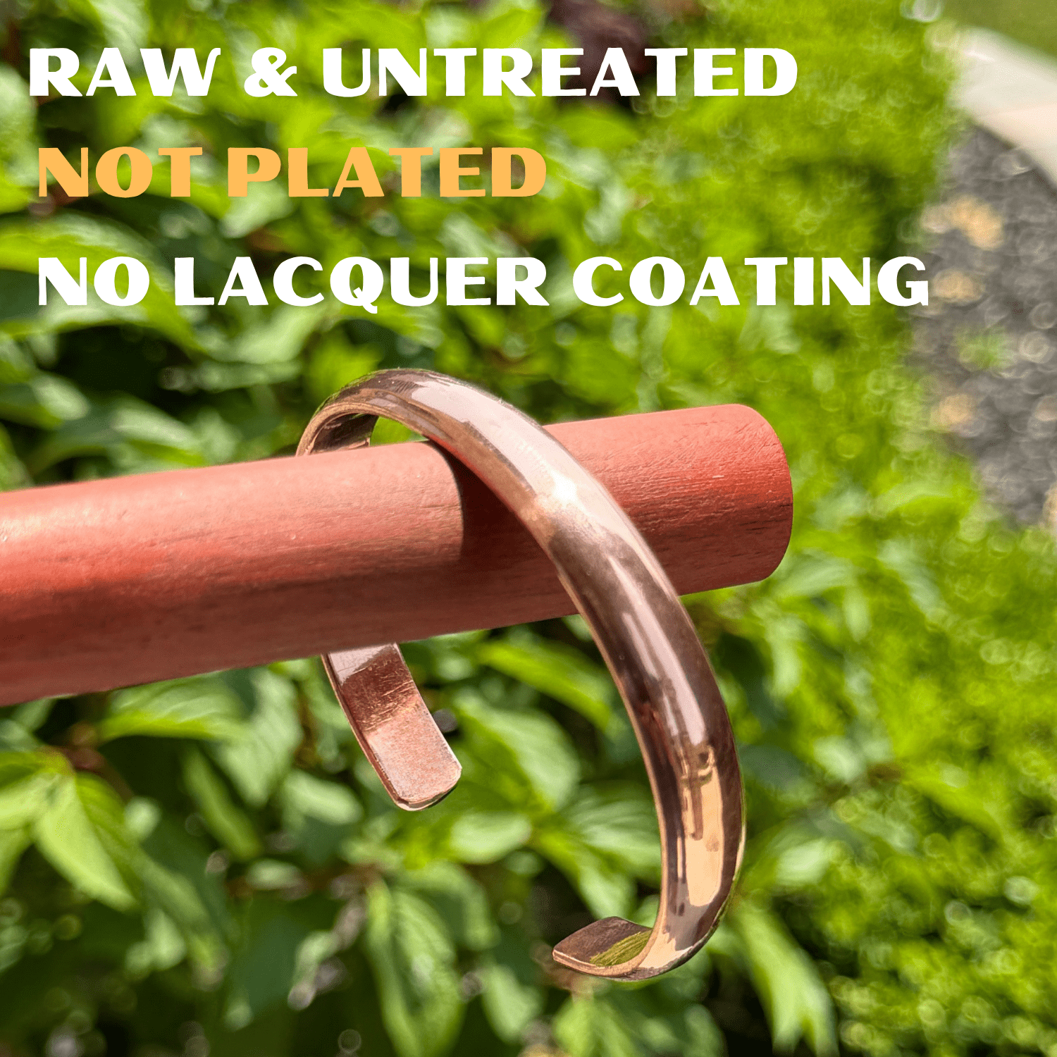 Hand Forged Unisex 100% Copper Bracelet. Made with Solid High Gauge Copper and Health benefits. Enhance your well-being in style!