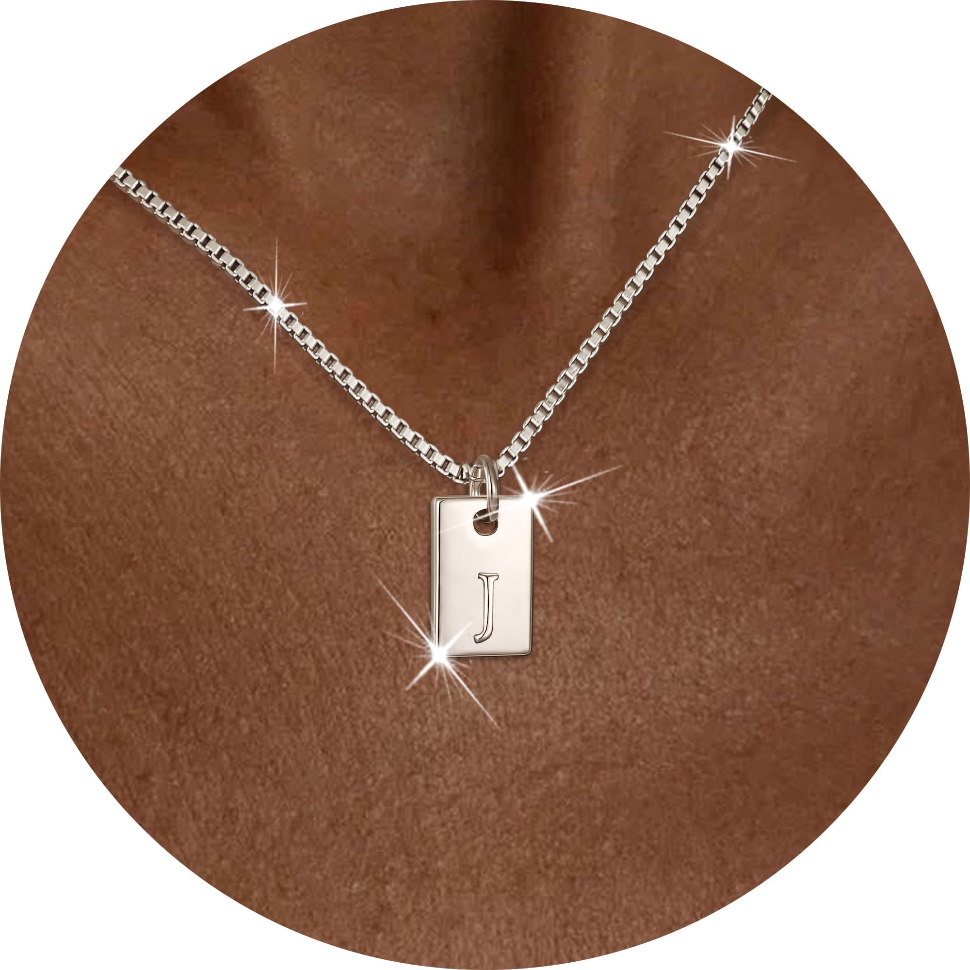S925 Sterling Plated Initial Necklaces for Women Girls CZ Letter A Pendant Chain Easter Basket Stuffers Jewelry Gifts Teen Her Tween Preteen Mom Adults Female Kids Ideas