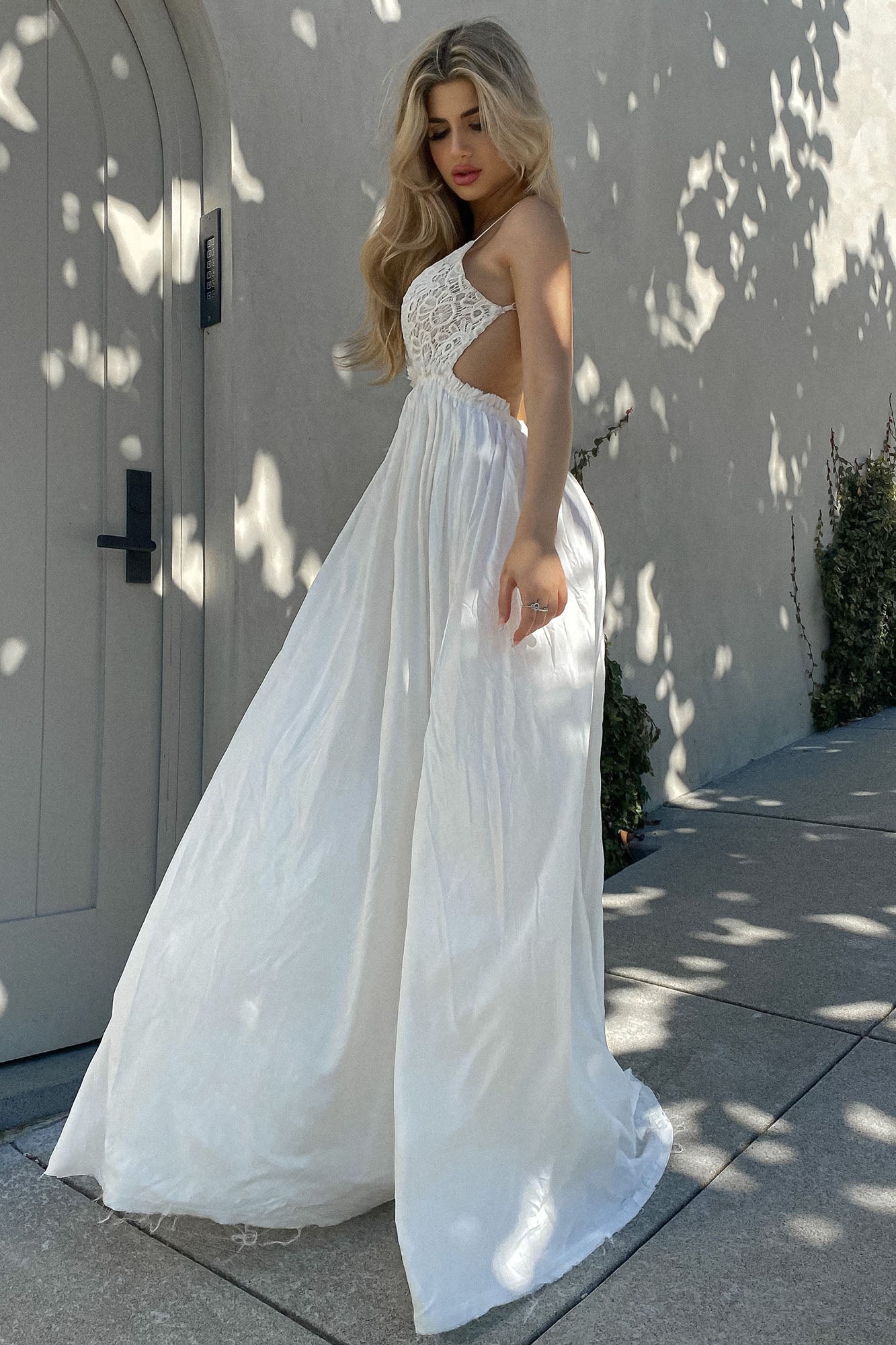 Ancient Rome Dress - White