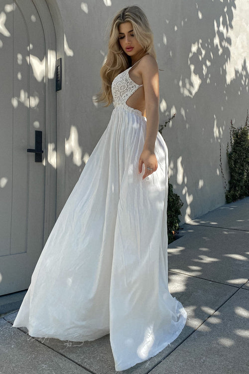 Ancient Rome Dress - White