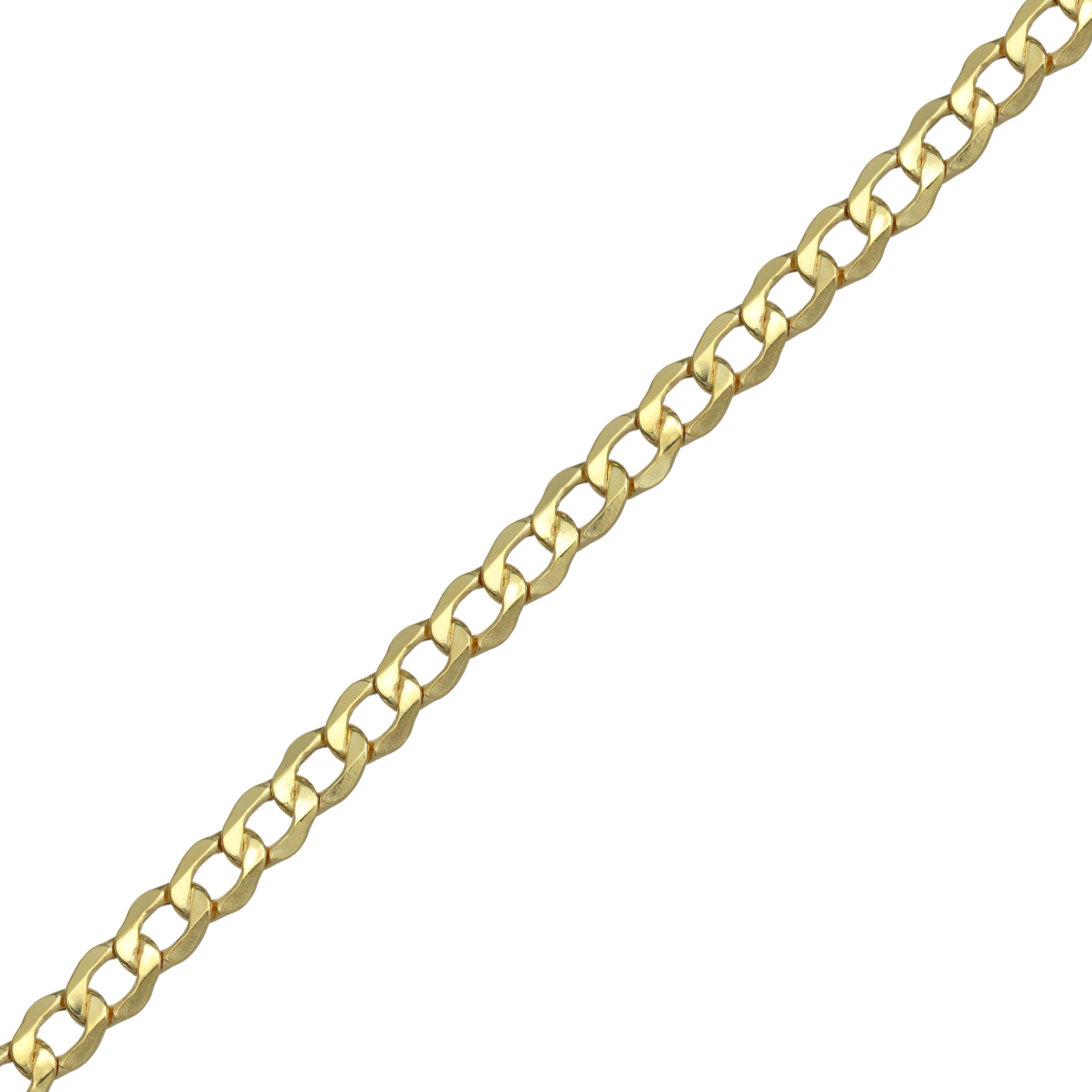 Fine Jewelry 10K Yellow Curb Cuban Chain Necklace, 22"