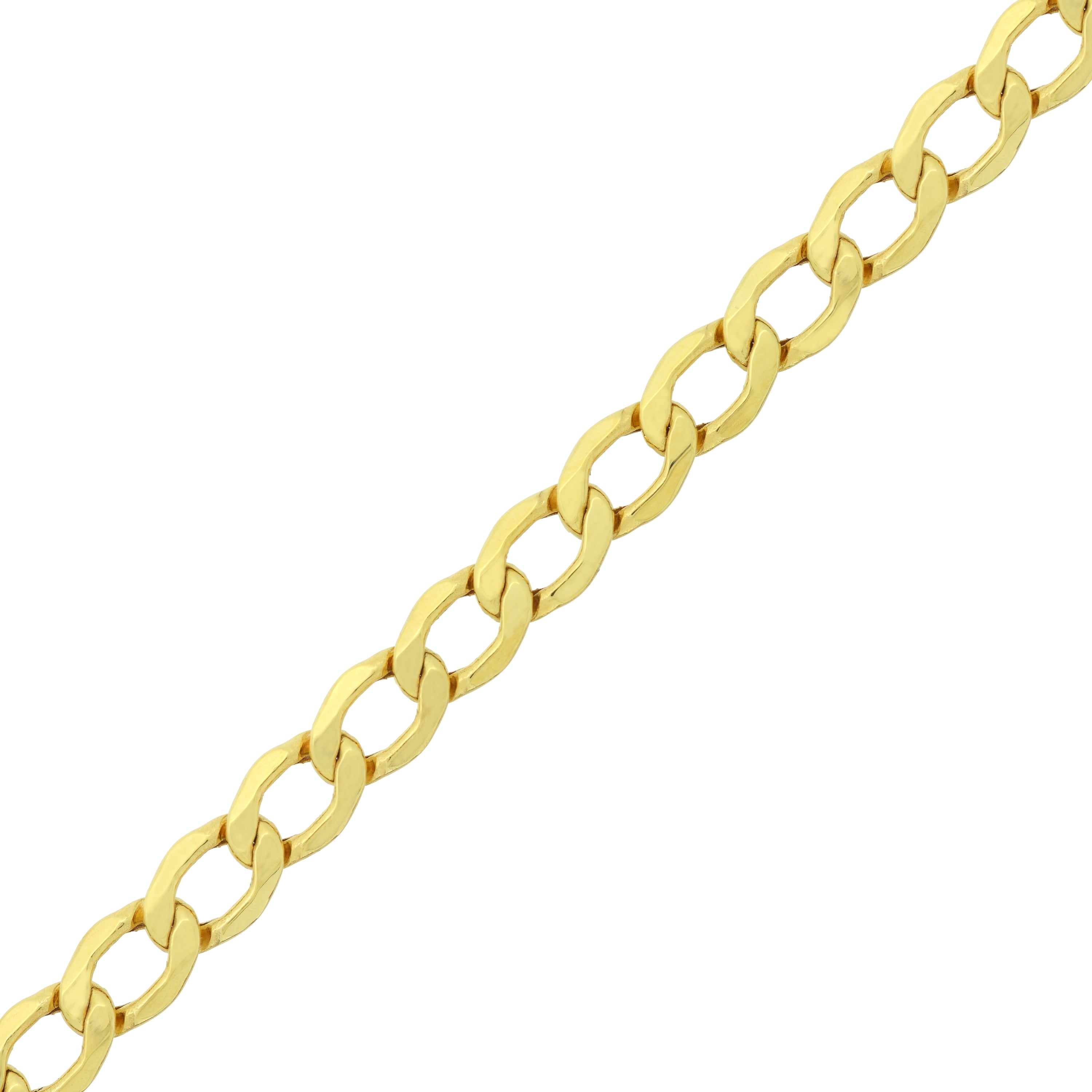 Fine Jewelry 10K Yellow Curb Cuban Chain Necklace, 20"