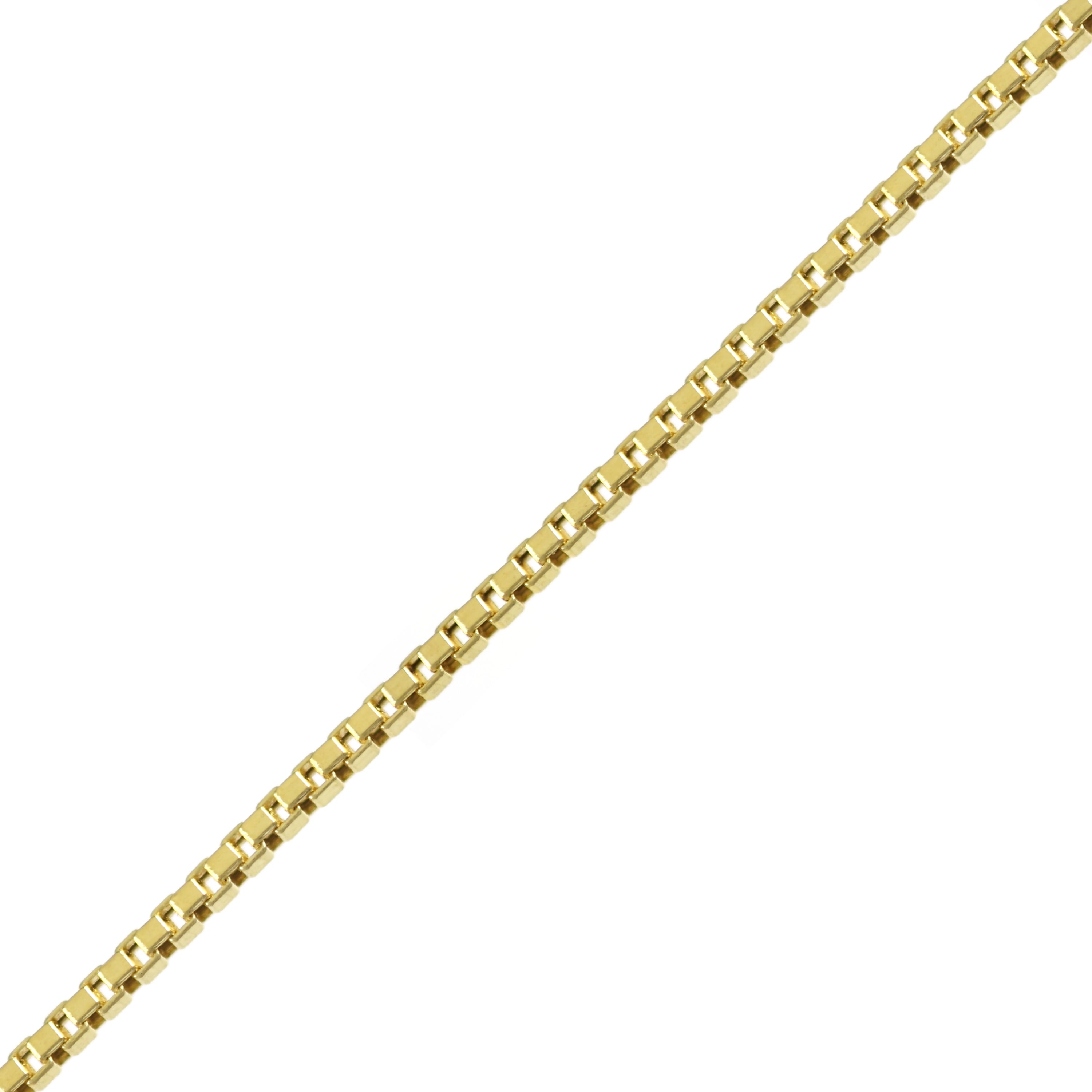 Fine Jewelry 10K Yellow DC Box Chain Necklace, 20"