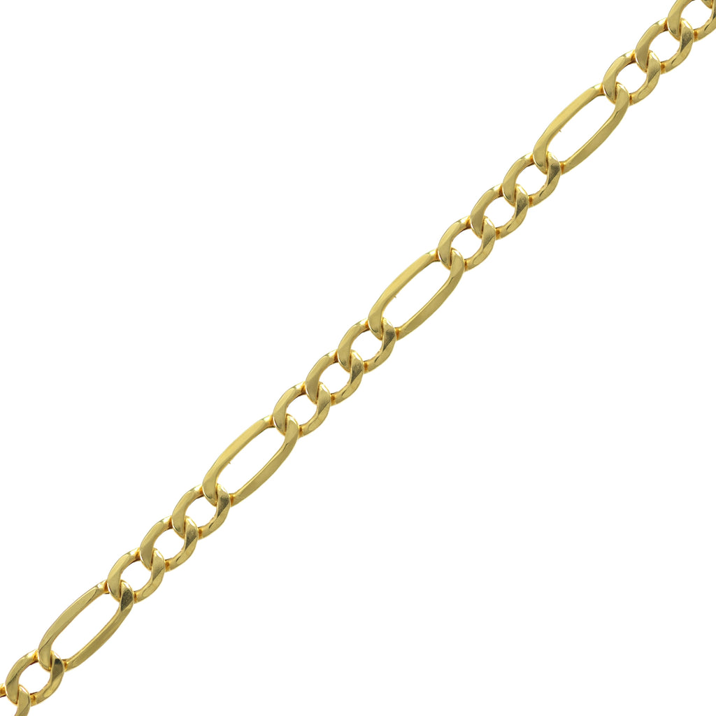 Fine Jewelry 10K Yellow Figaro Chain Necklace, 20"