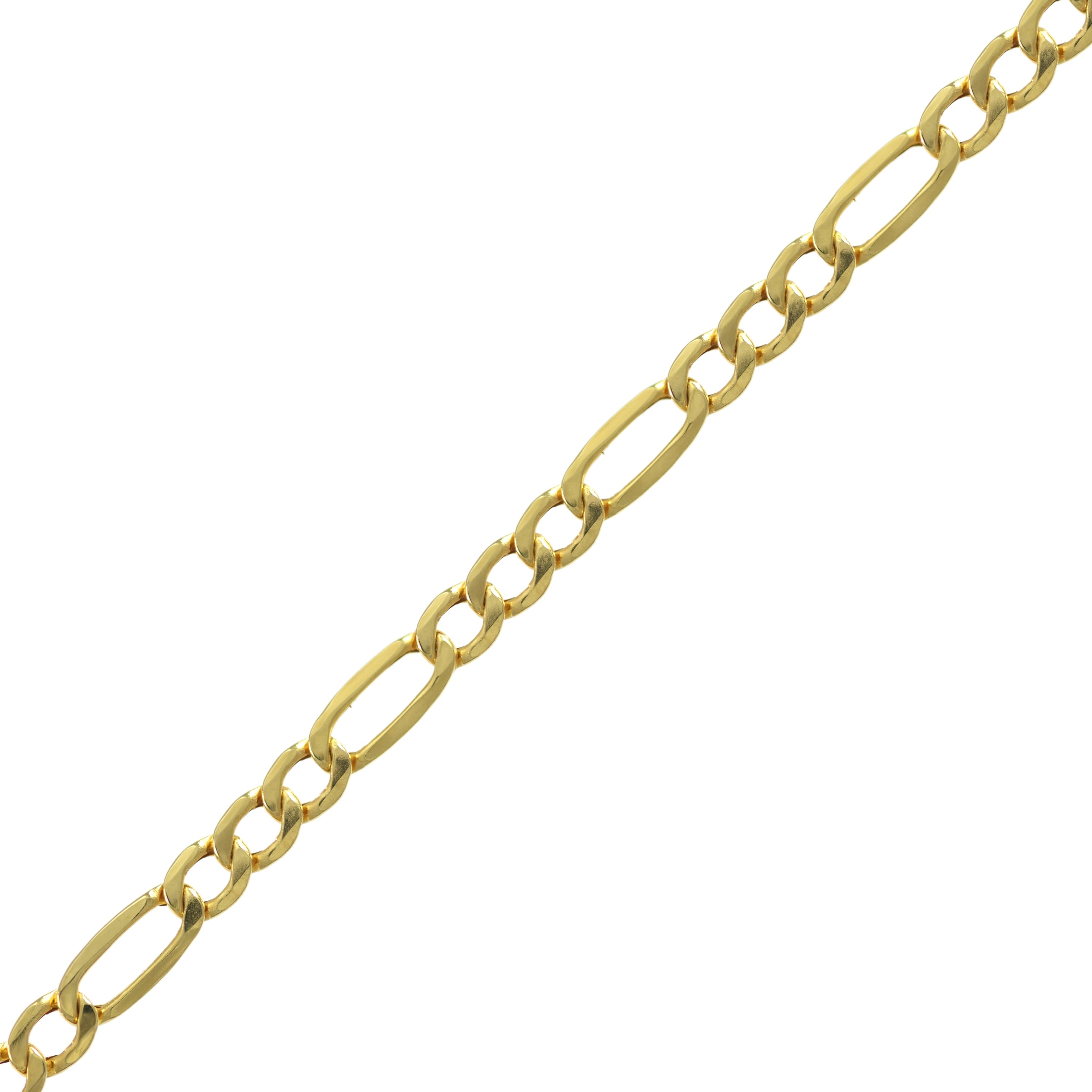 Fine Jewelry 10K Yellow Figaro Chain Necklace, 20"