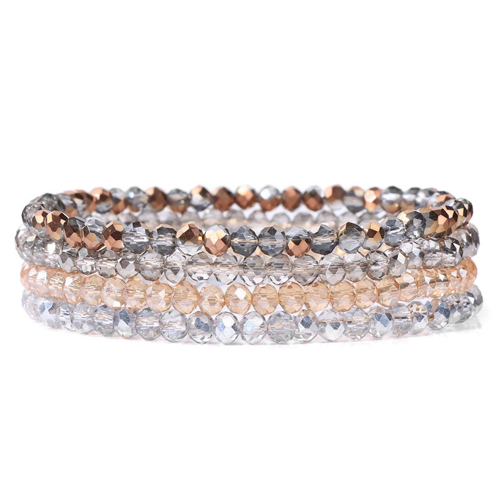 Bracelets for Women,Crafted From Womens Jewelry, Design, Detail-Oriented Charm Bracelets for Women,Gray