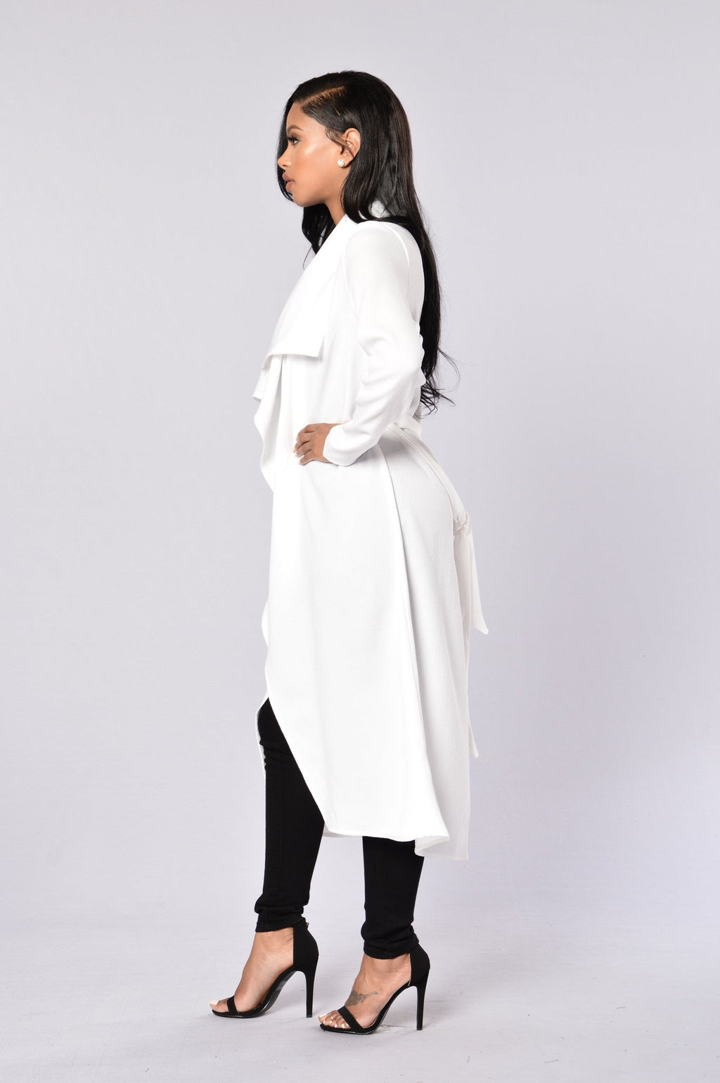 Business Casual Coat - White