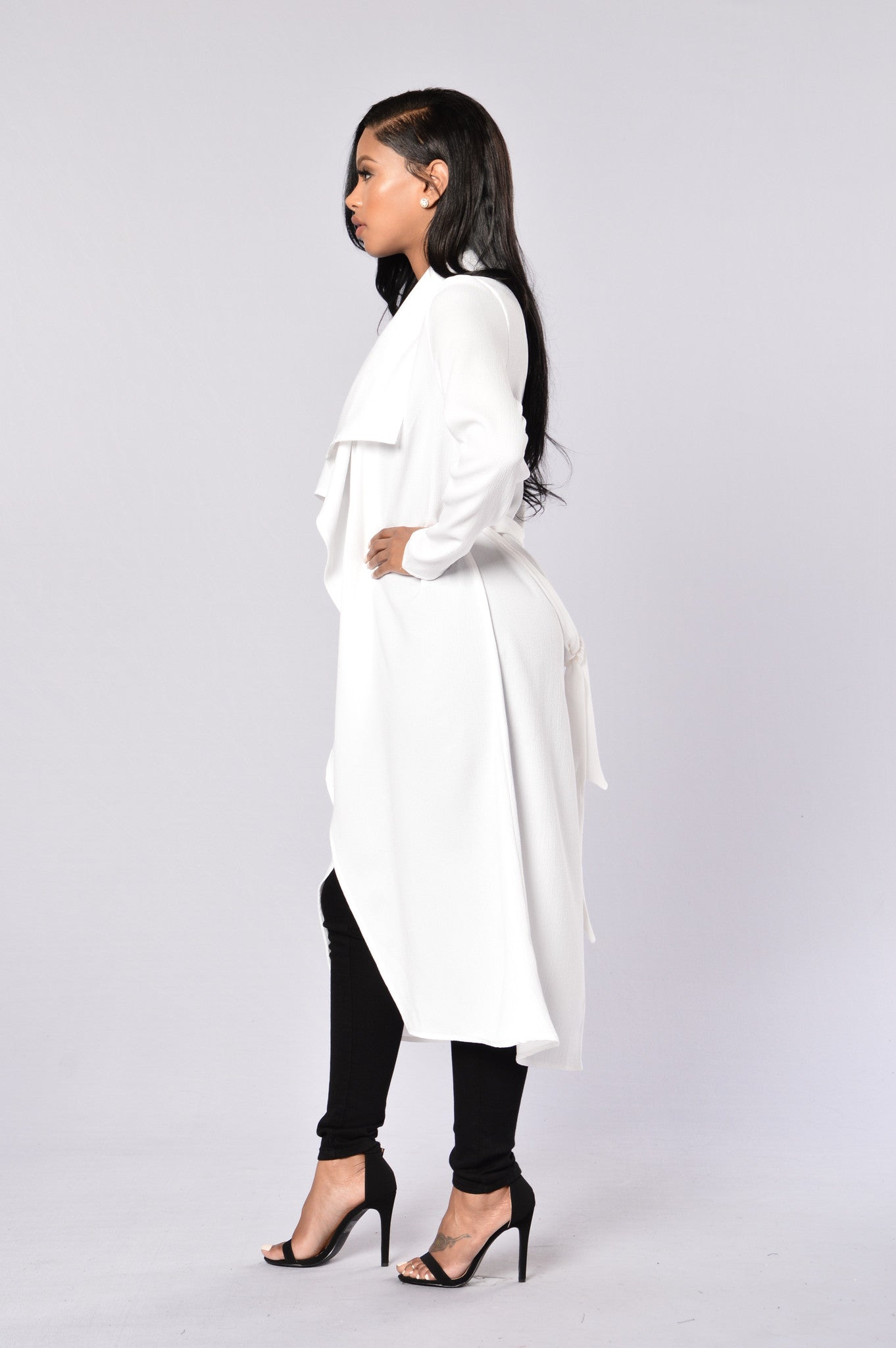 Business Casual Coat - White