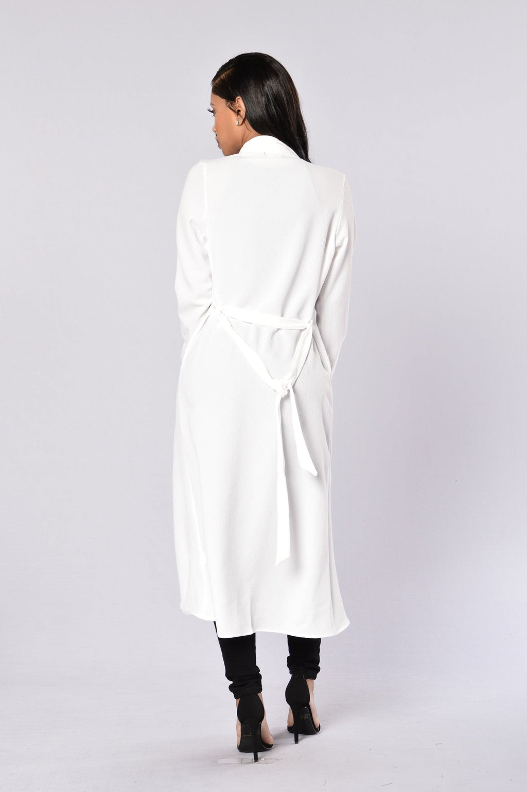 Business Casual Coat - White