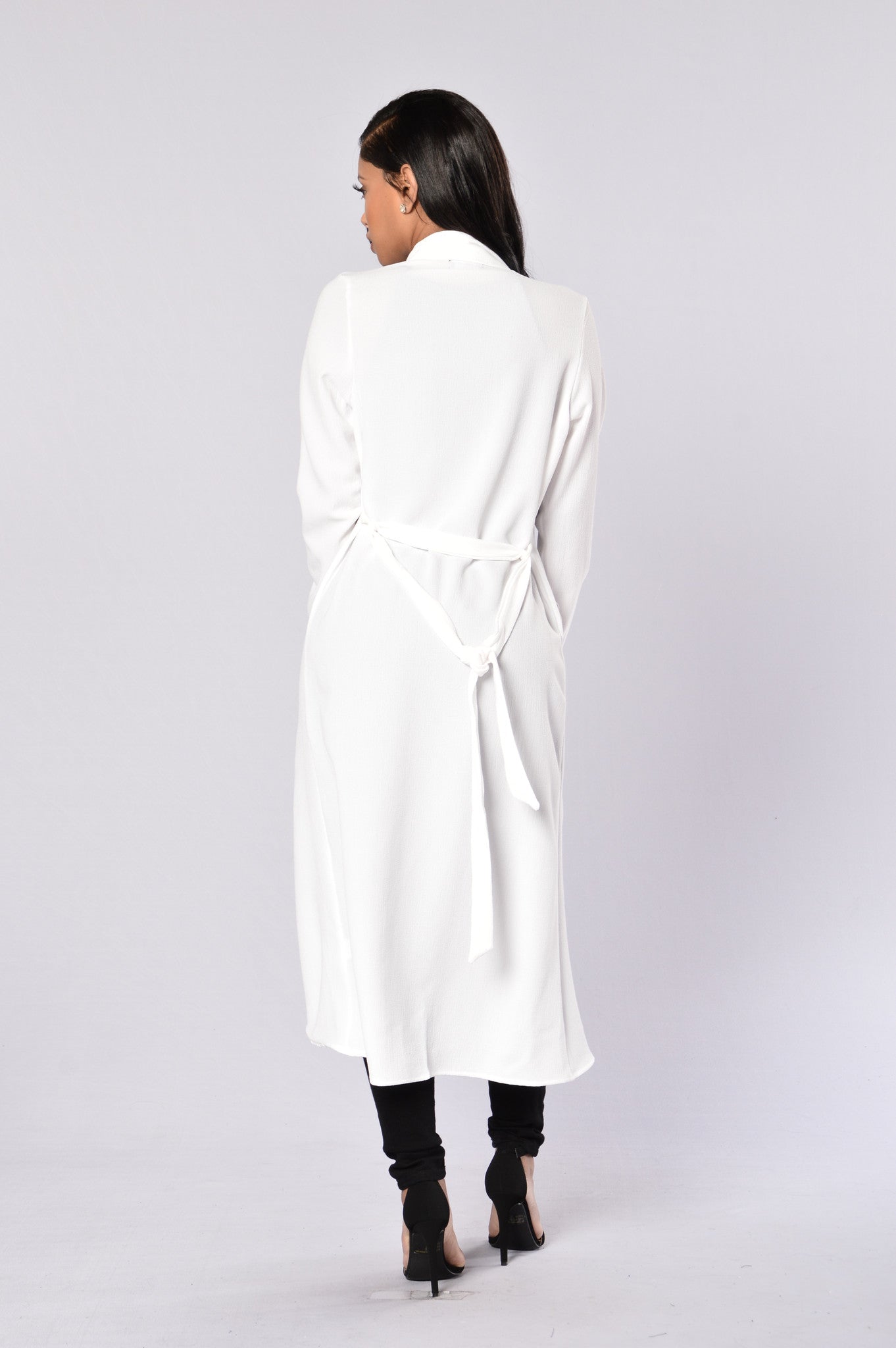 Business Casual Coat - White