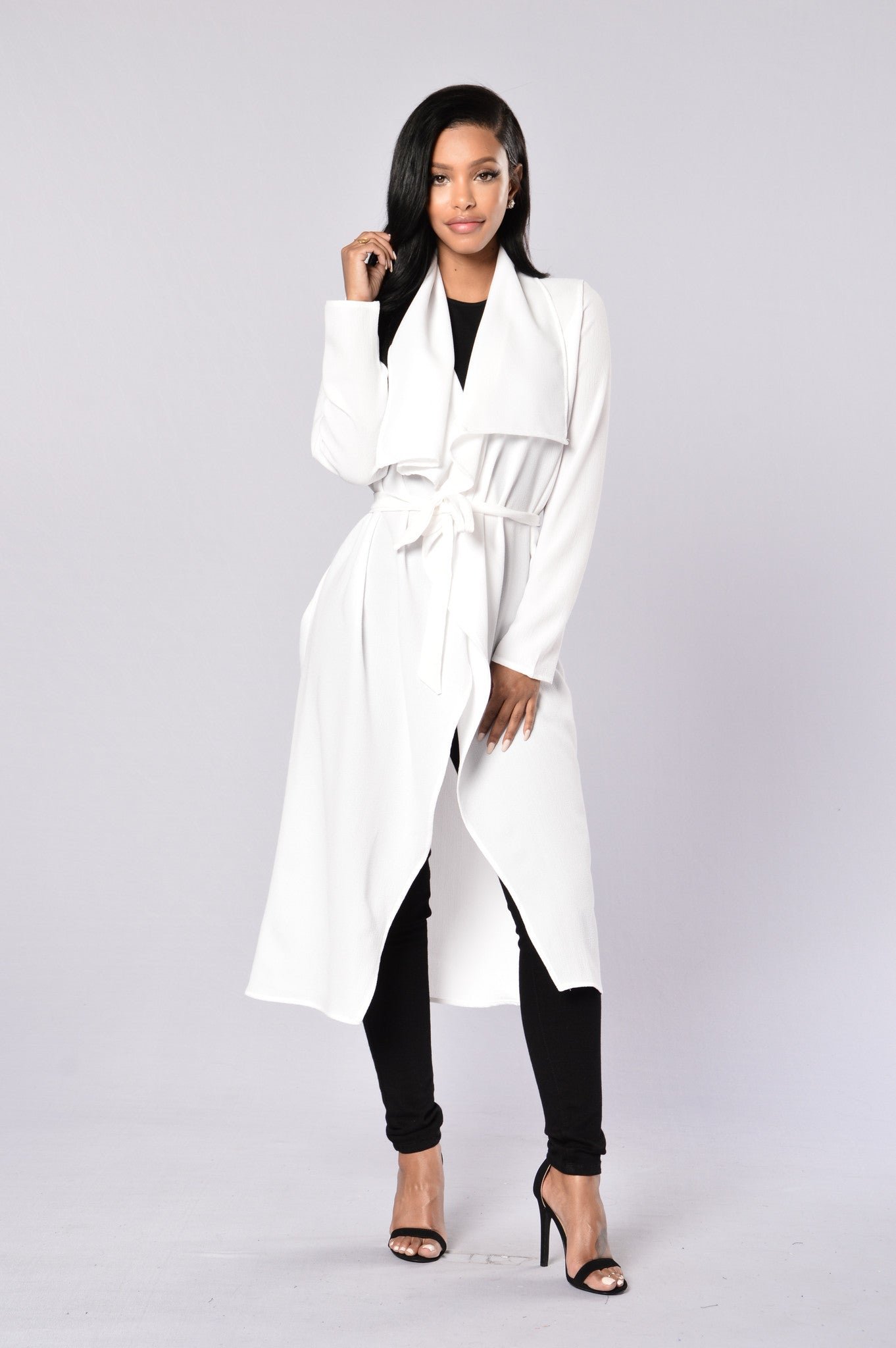 Business Casual Coat - White