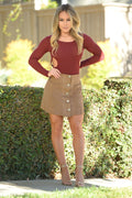 Marley Bodysuit - Burgundy