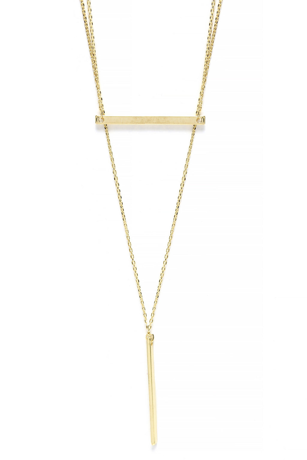 Drop Me Off at the Bar Necklace - Gold