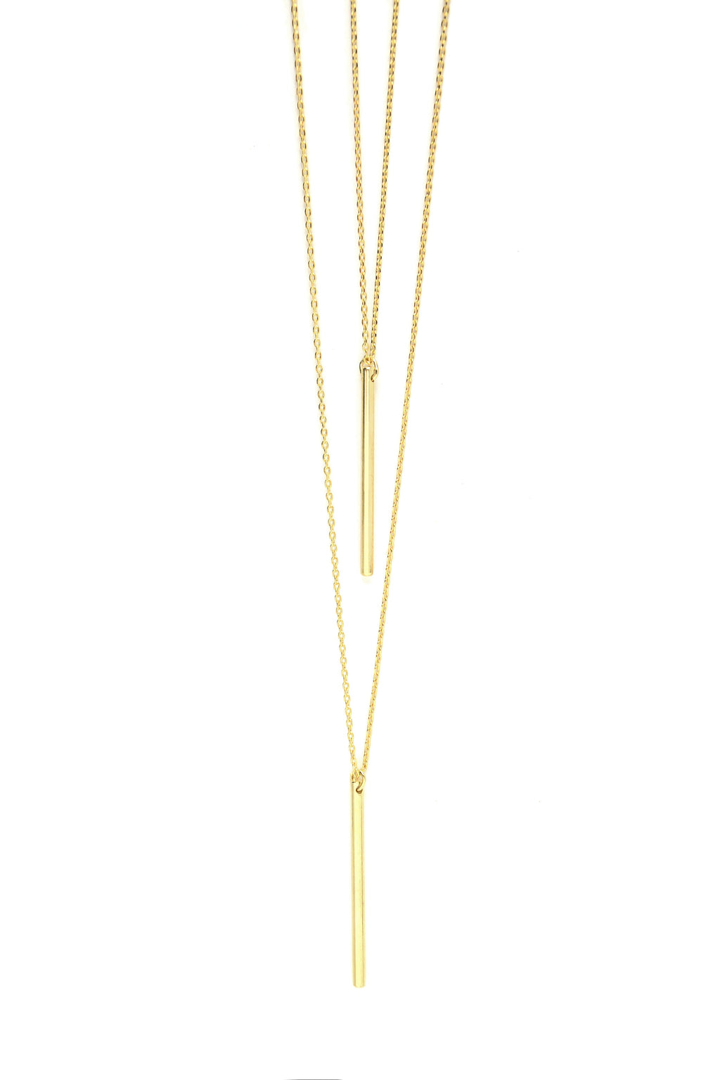 Bar Hopping Necklace - Gold