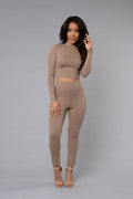 Leisure Leggings - Nude