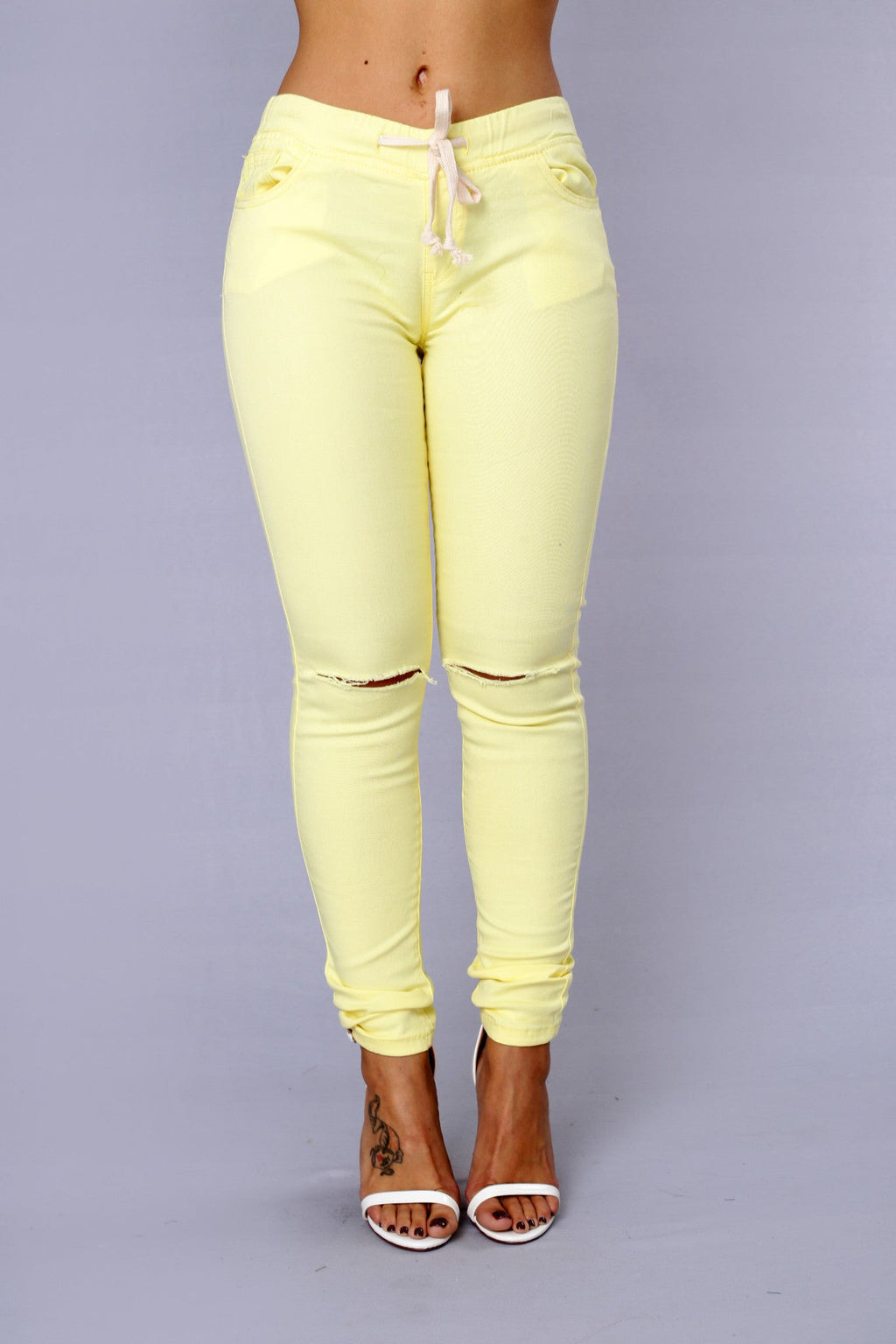 Cadet Pants - Light Yellow
