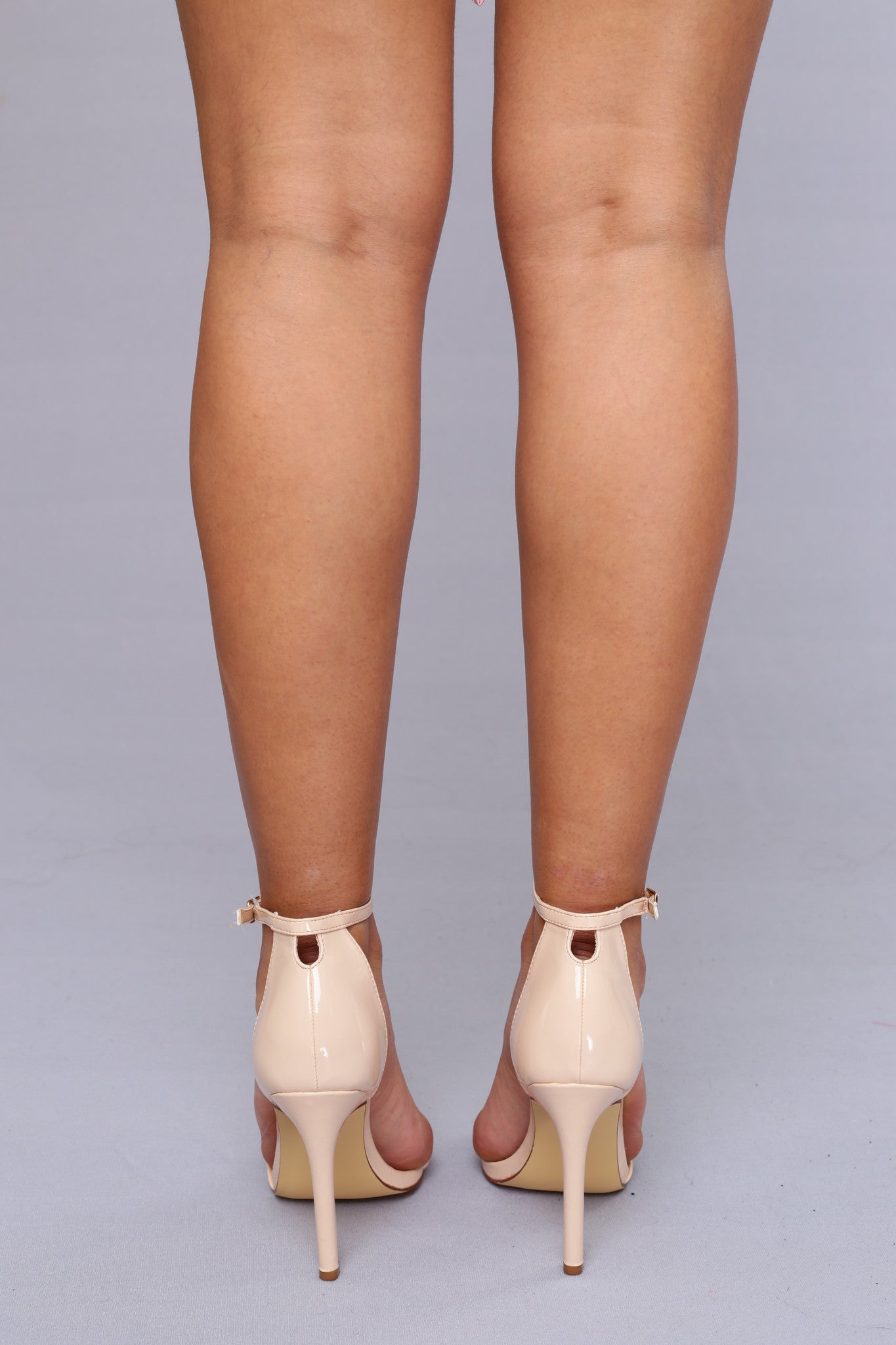 Flame Heel - Nude