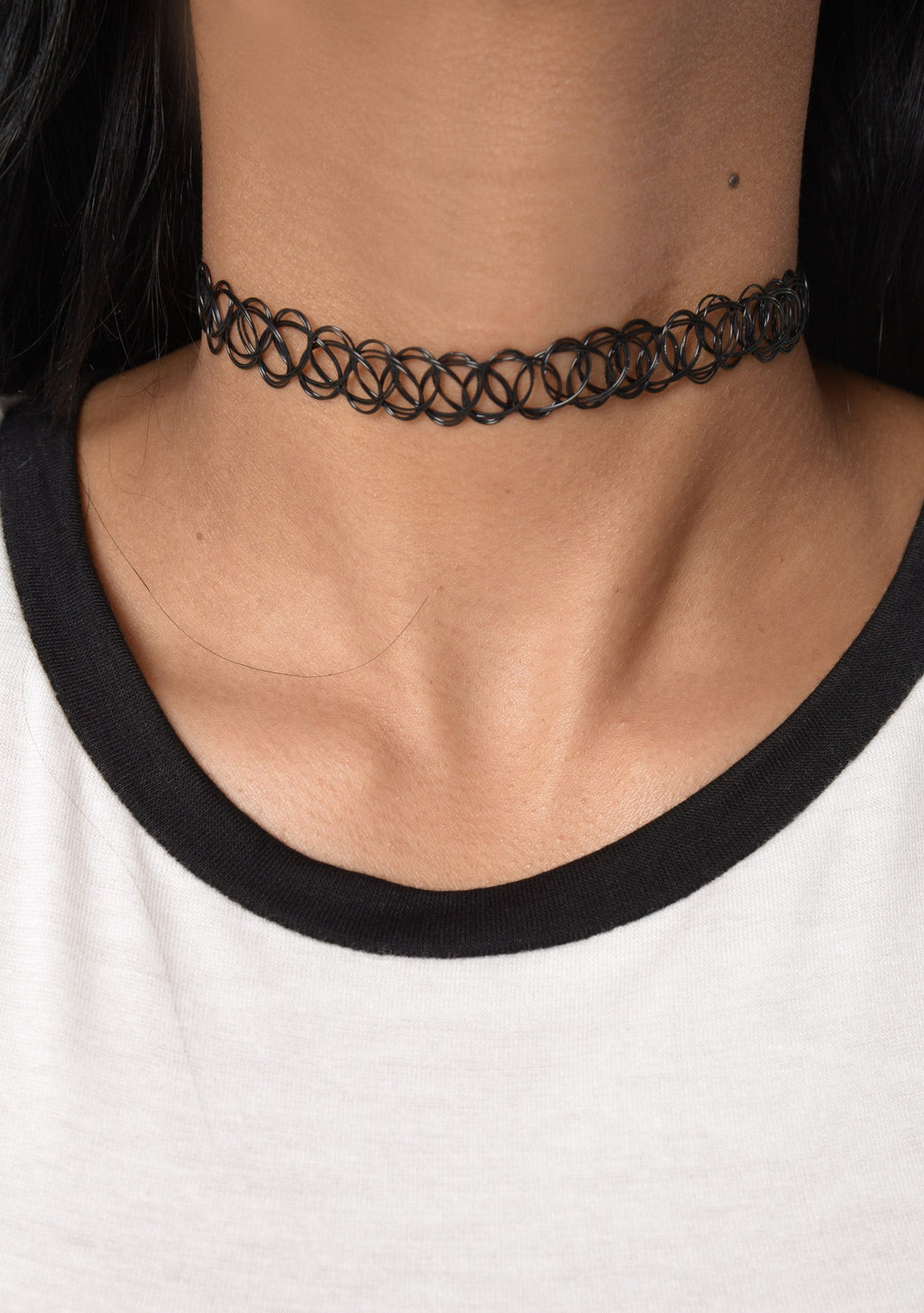 Throwback Choker - Black