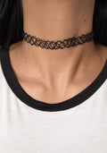 Throwback Choker - Black