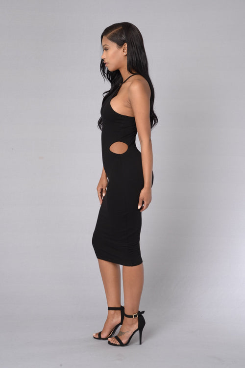 At First Sight Dress - Black