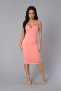 Little Miss Kiss Dress - Peach