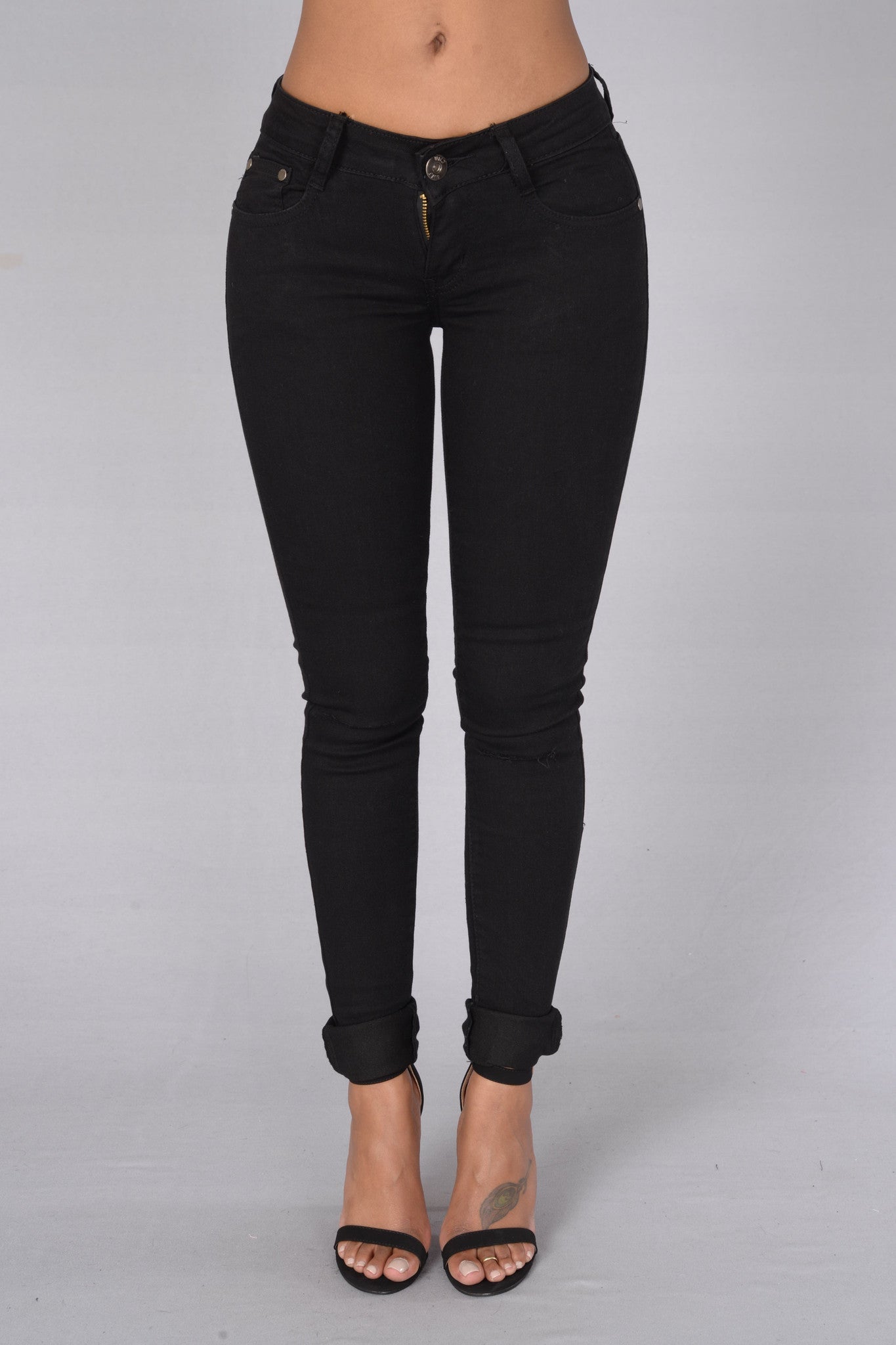Kneed These Jeans - Black