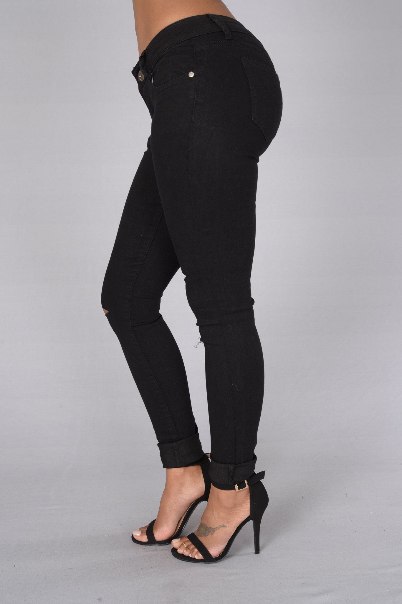 Kneed These Jeans - Black