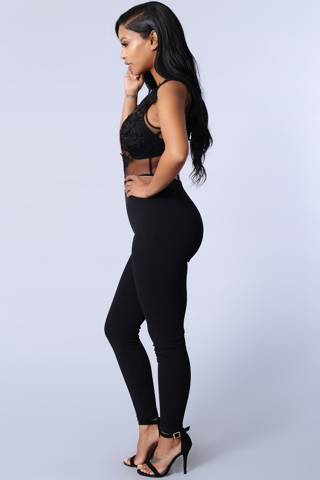 Sweet Revenge Jumpsuit - Black