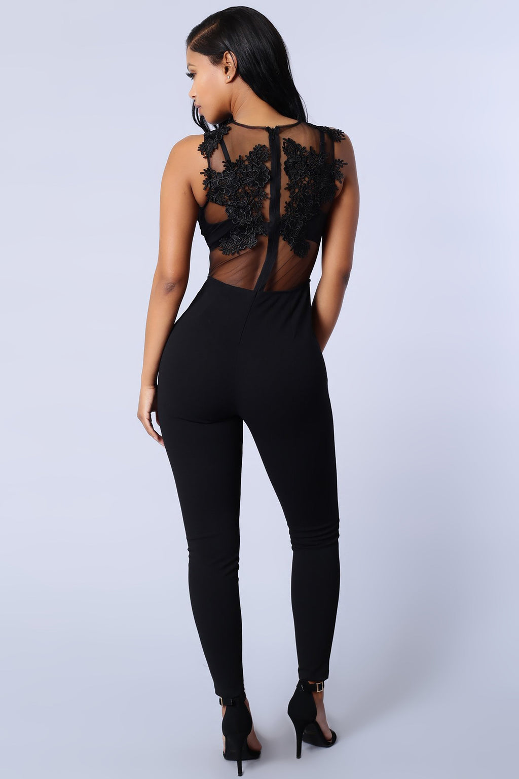 Sweet Revenge Jumpsuit - Black