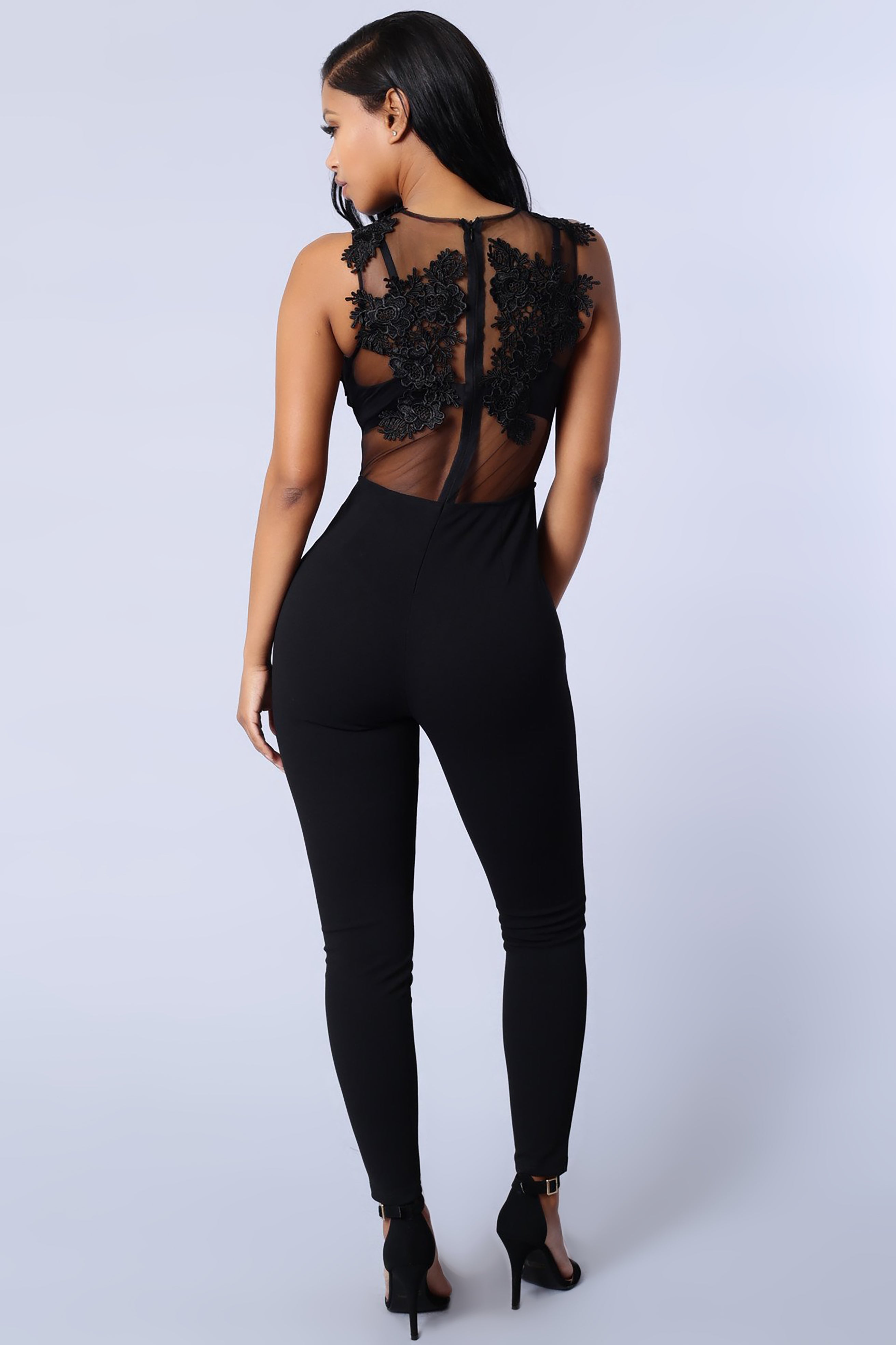 Sweet Revenge Jumpsuit - Black