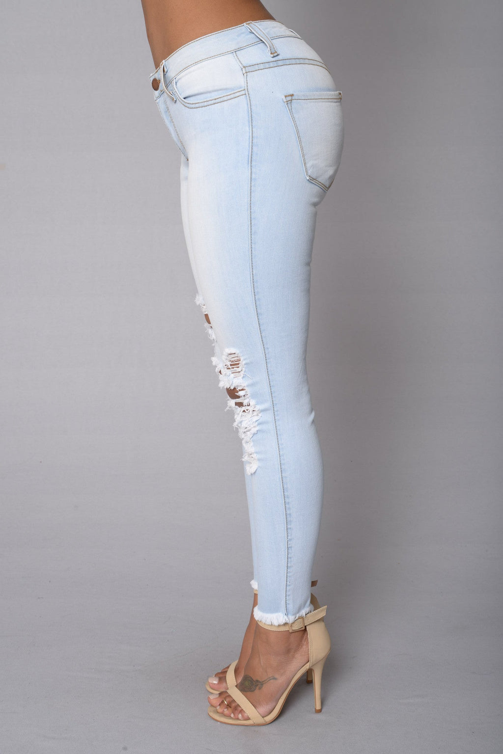 Bad Gal Jeans - Light Wash