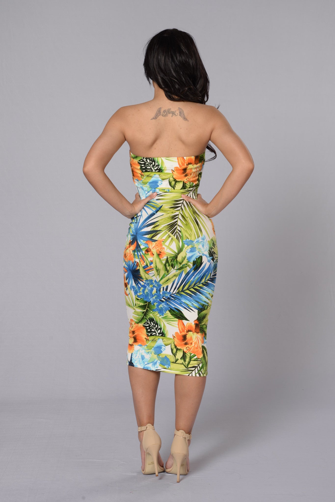 Daphne Dress - Tropical