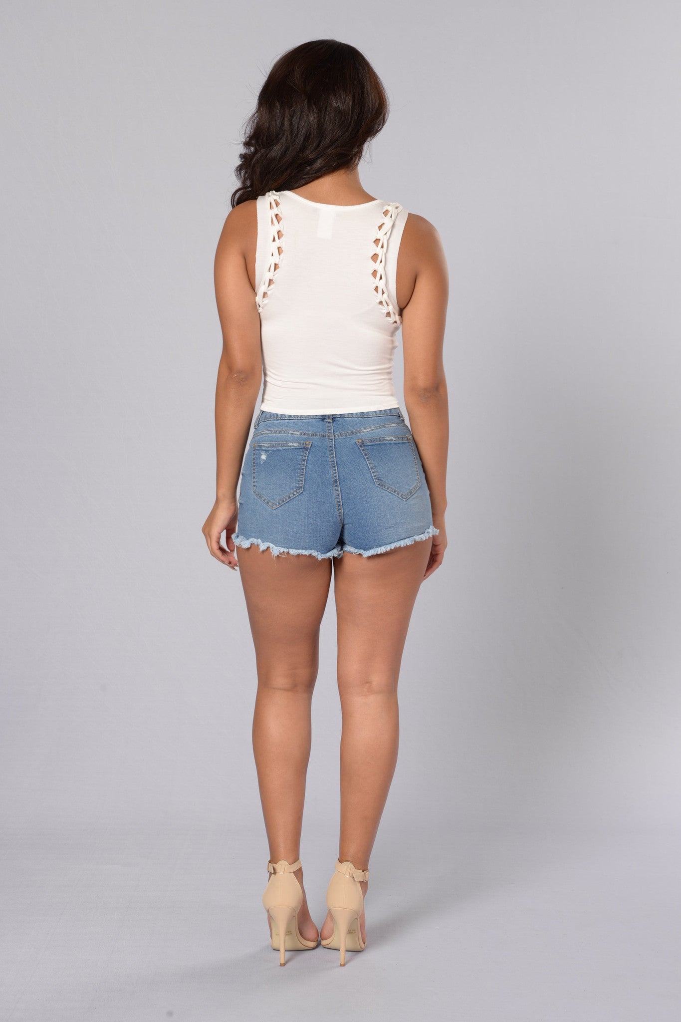 Blare Top - Ivory