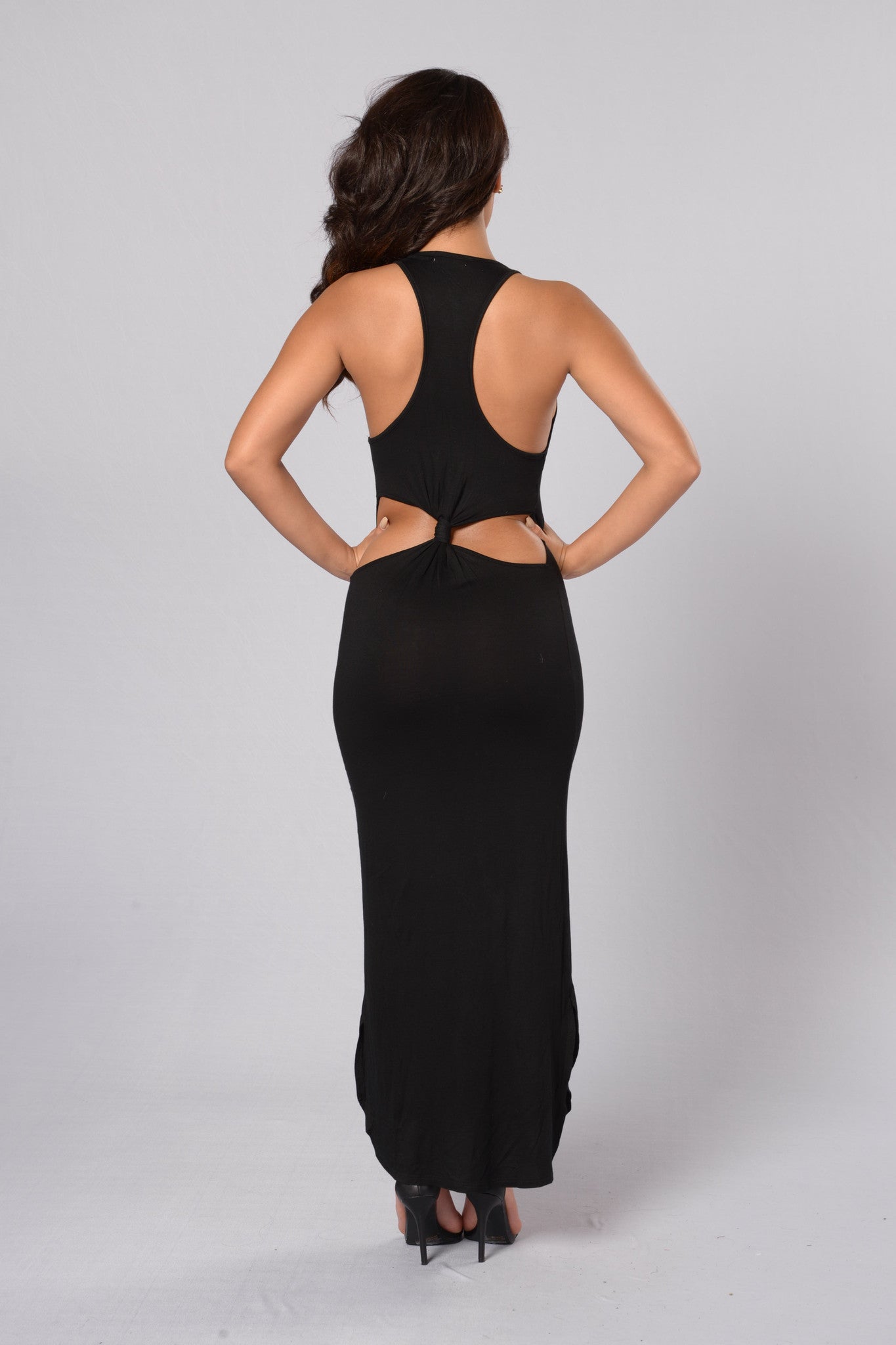 Forget Me Knot Dress - Black