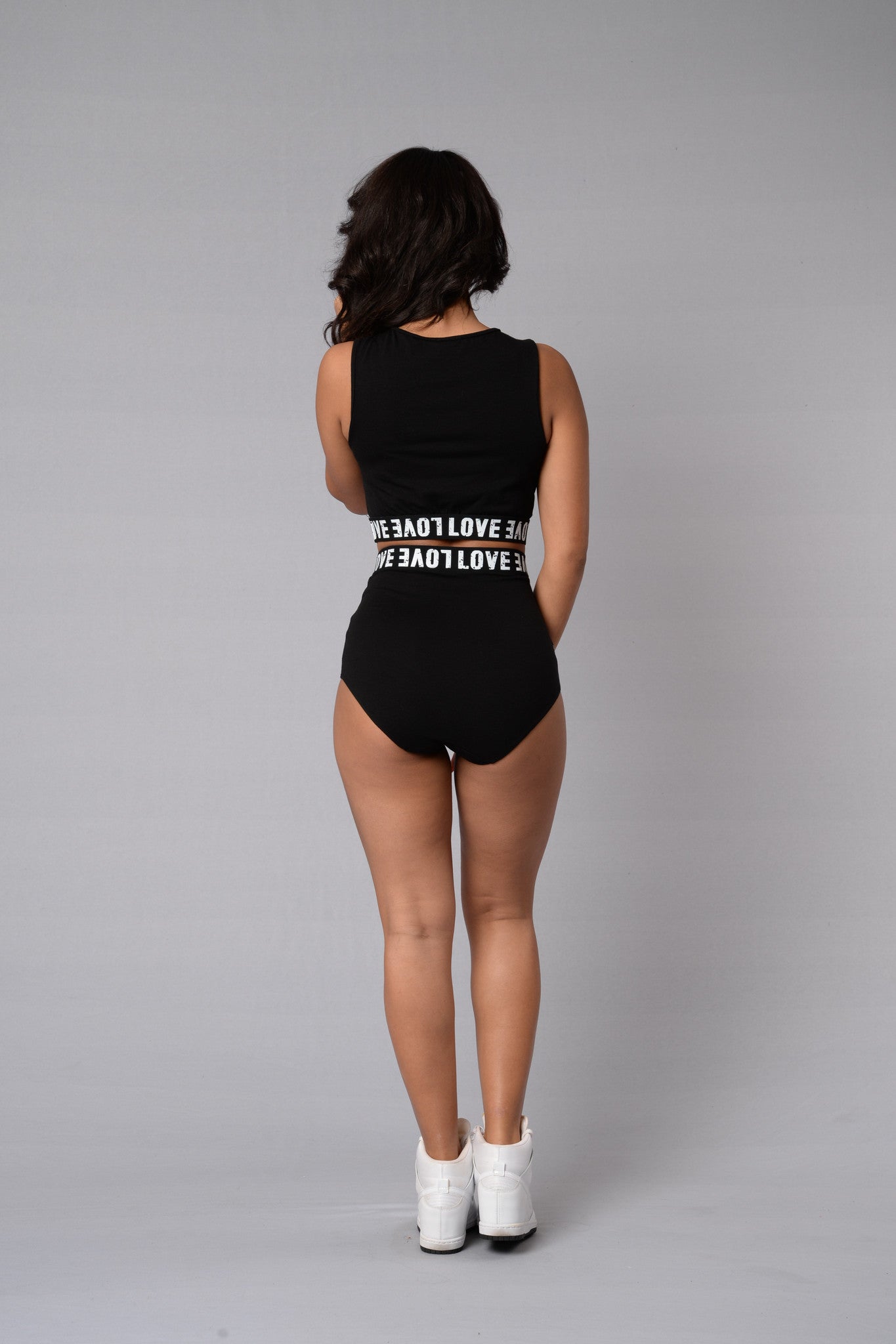 Make Love Top - Black