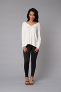 Yes Fleece Leggings - Slate