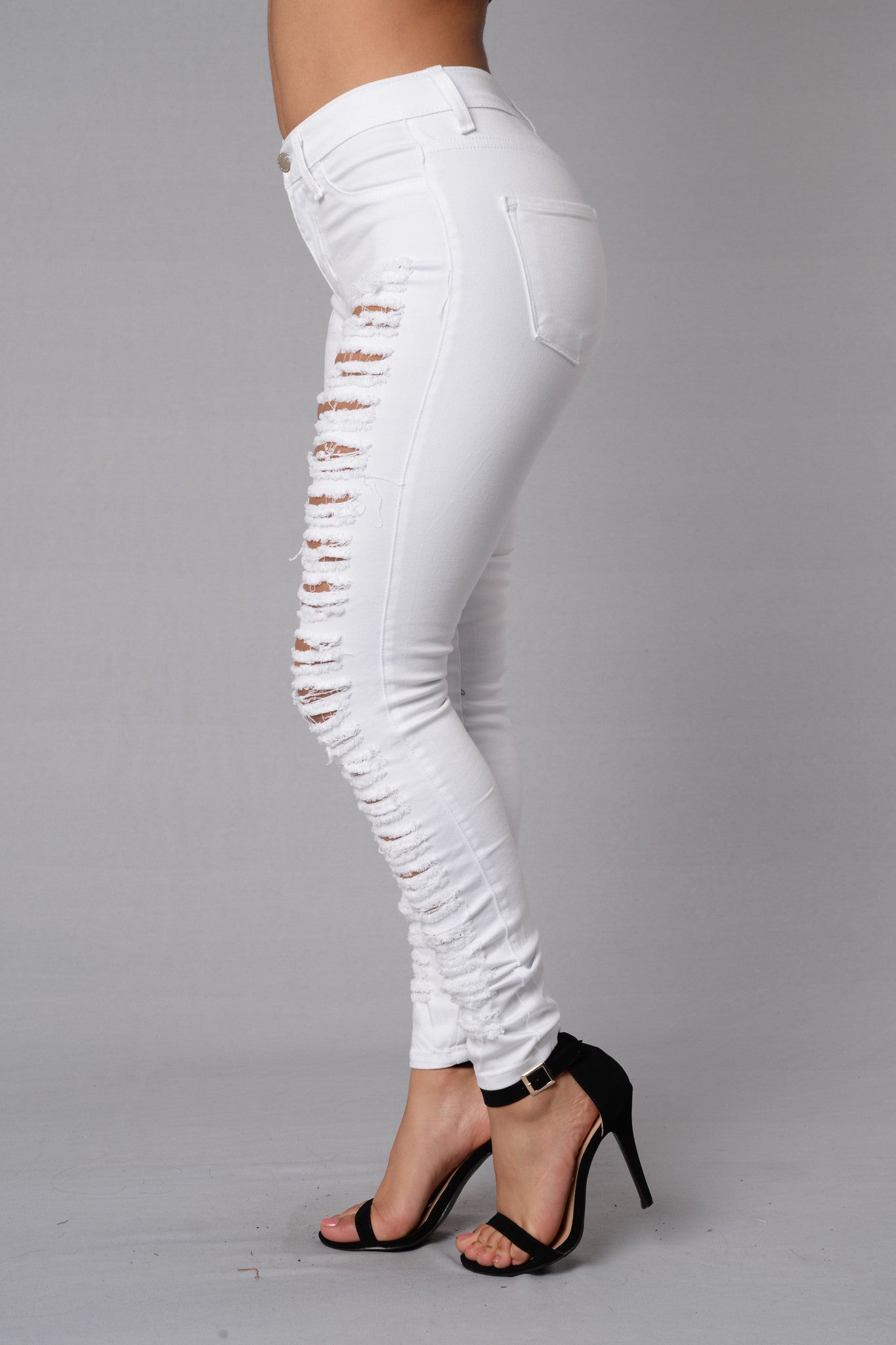 Rip Me Open Jeans - White
