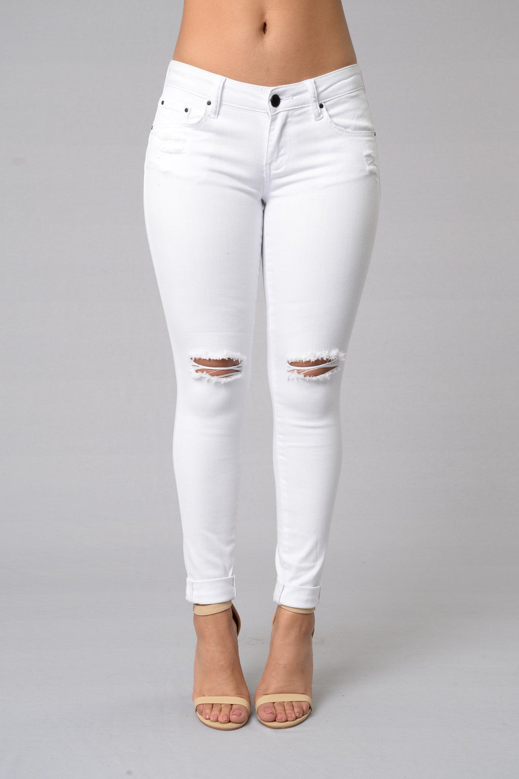 Ezra Jeans - White