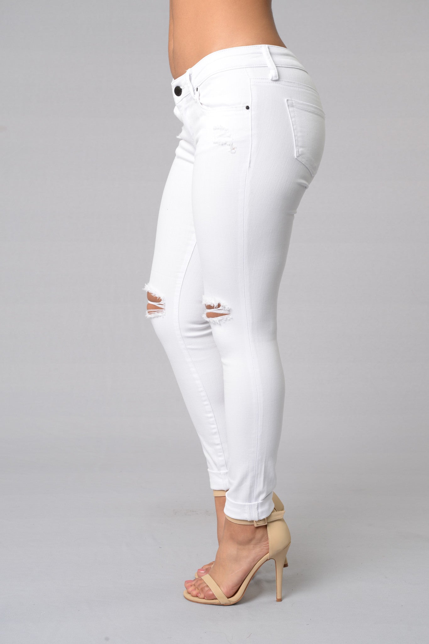 Ezra Jeans - White