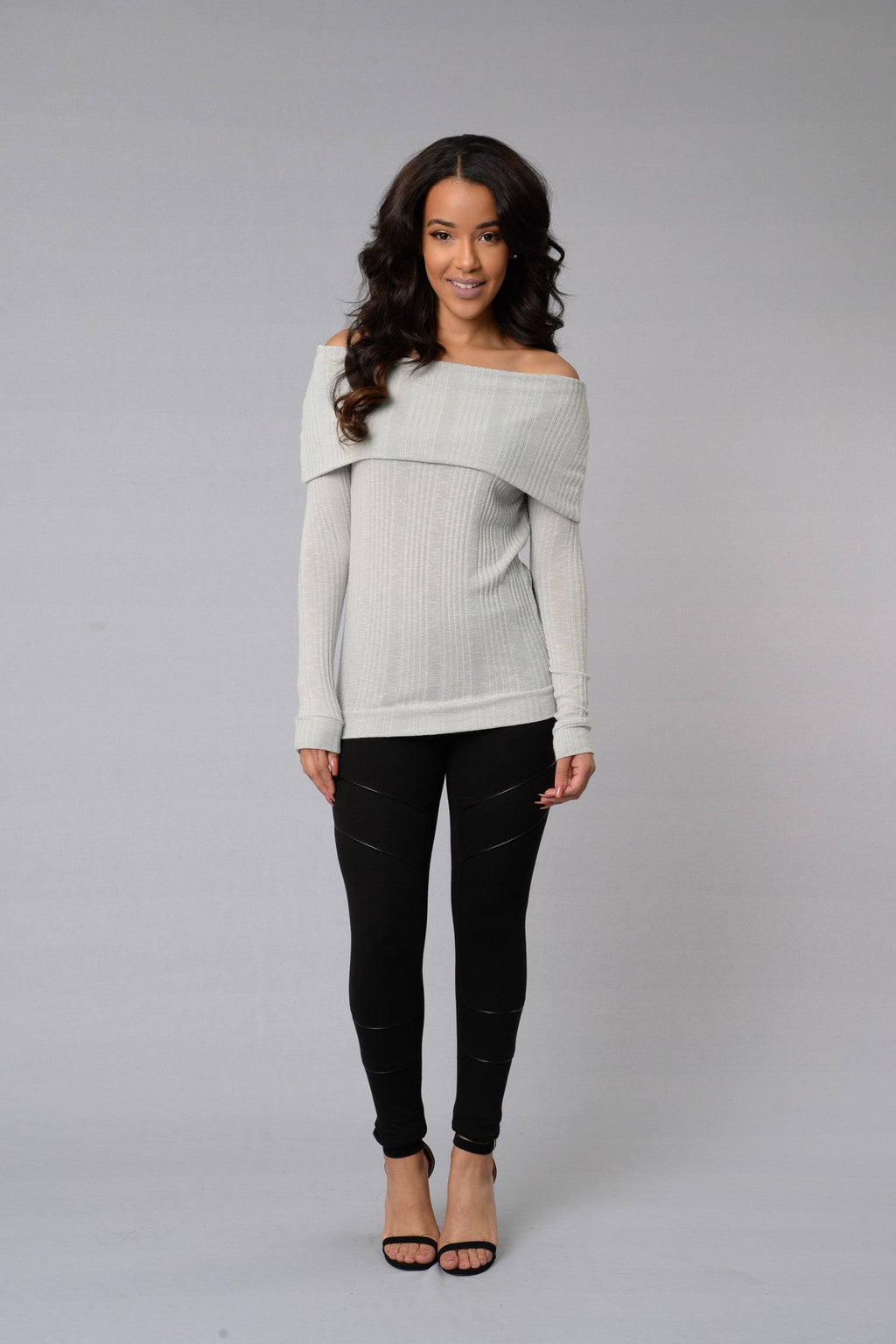 Melanie Top - Grey