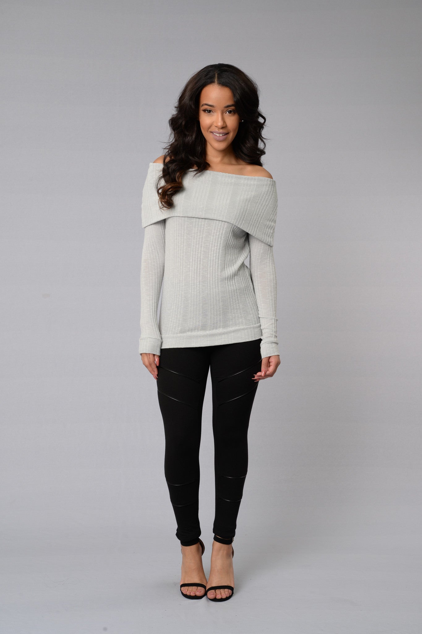 Melanie Top - Grey