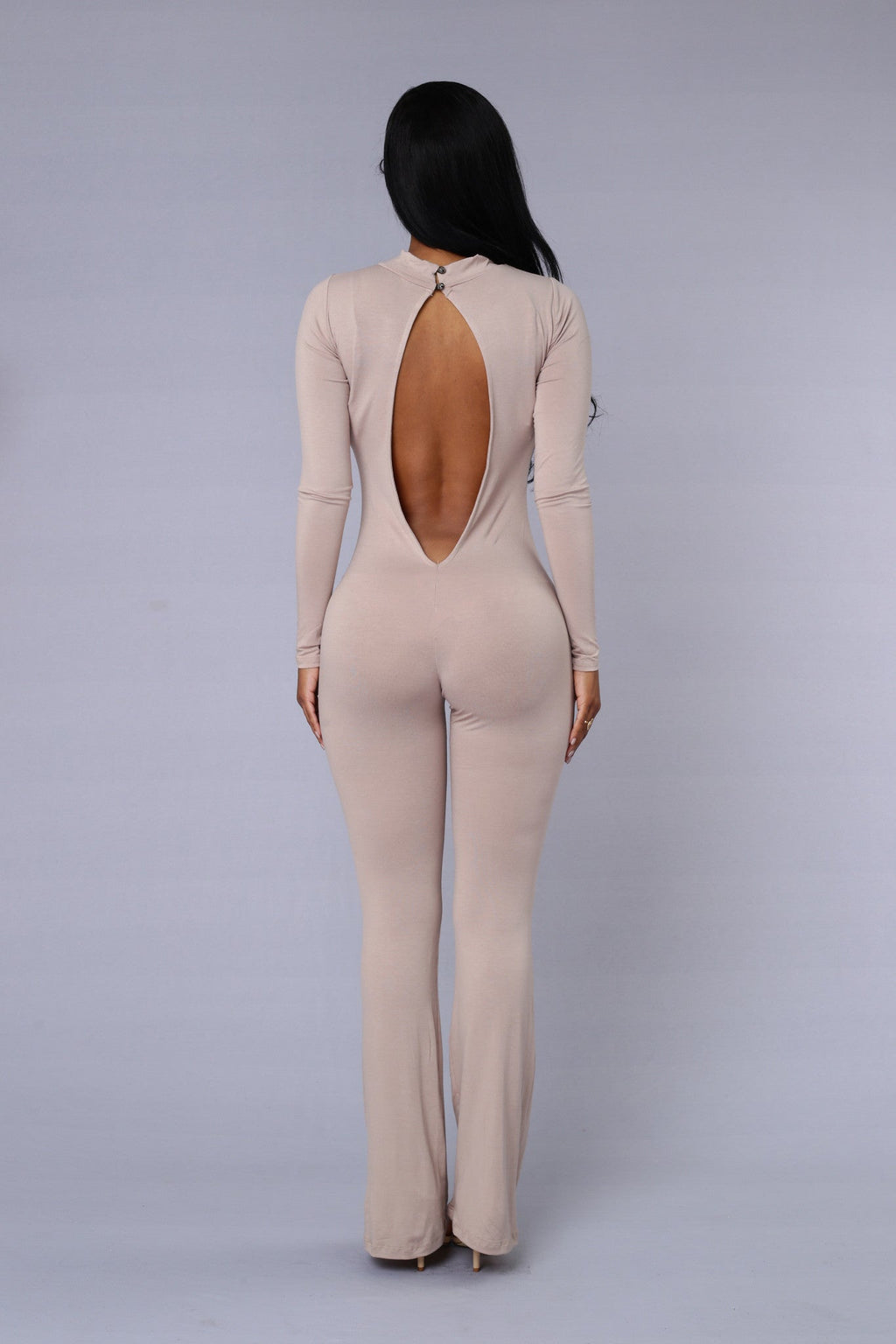 Underneath it All Jumpsuit - Sand