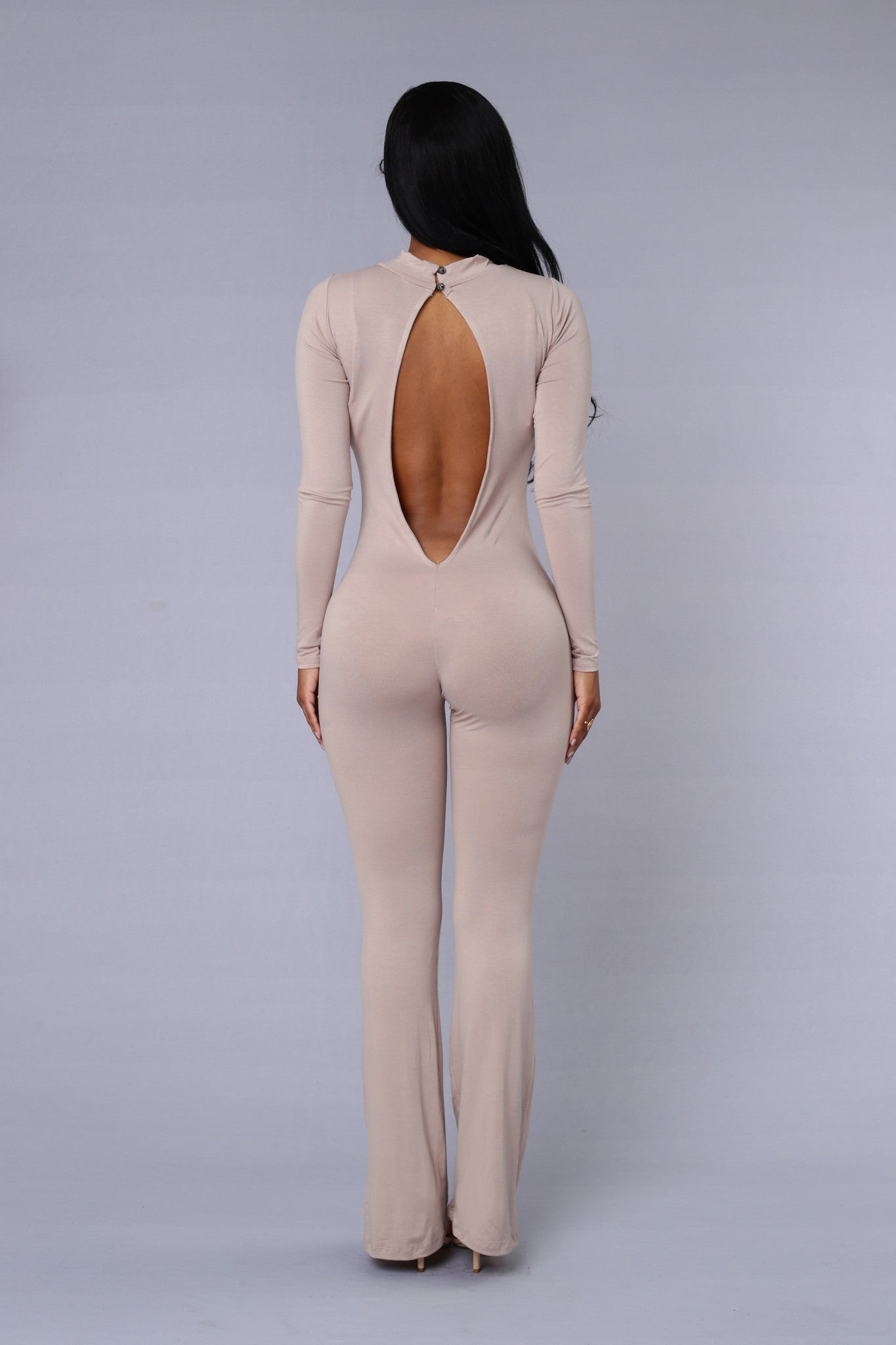 Underneath it All Jumpsuit - Sand