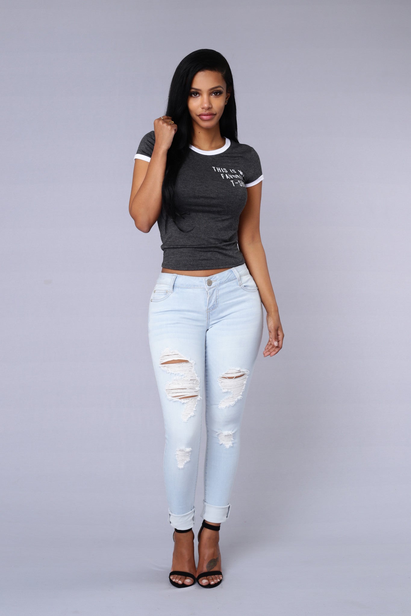 This is my Favorite Tee - Charcoal