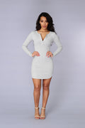Thames Dress - Heather Grey