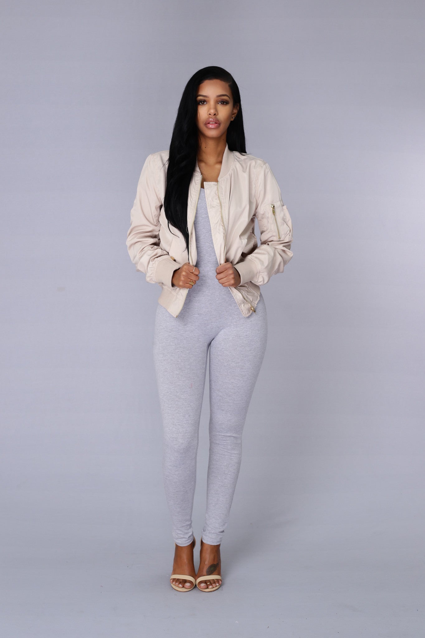 Picture Me Rollin' Jacket - Cream